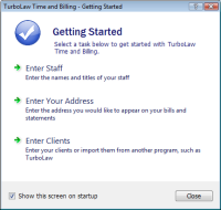 getting started